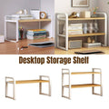 Desktop Bookshelf Storage Rack - 2 Shelves (30 x 20 x 38.5 cm) - view 2