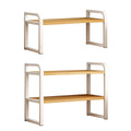 Desktop Bookshelf Storage Rack - 2 Shelves (30 x 20 x 38.5 cm) - view 3