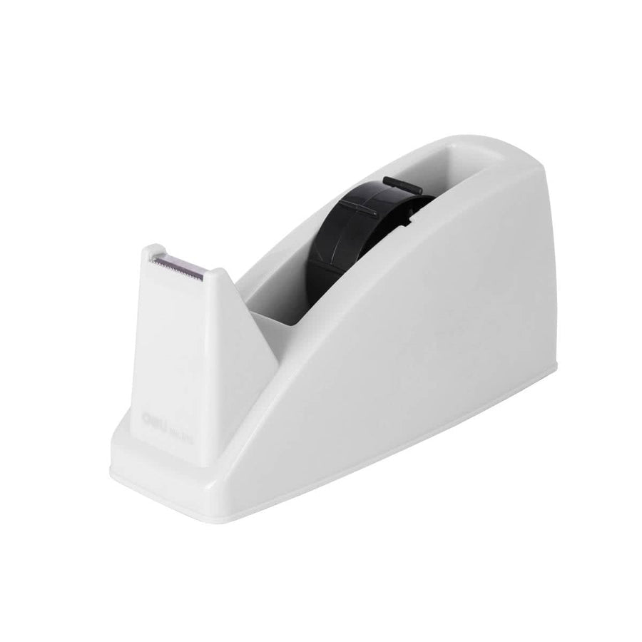 Desktop Tape Dispenser with Serrated Blade - Light Grey