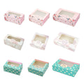Dessert Gift Box with Clear Window - Marble, 4 Piece, Pack of 50 - view 3
