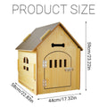 Detachable Wooden Pet House for Small Dogs and Cats, Indoor and Outdoor Use - view 3