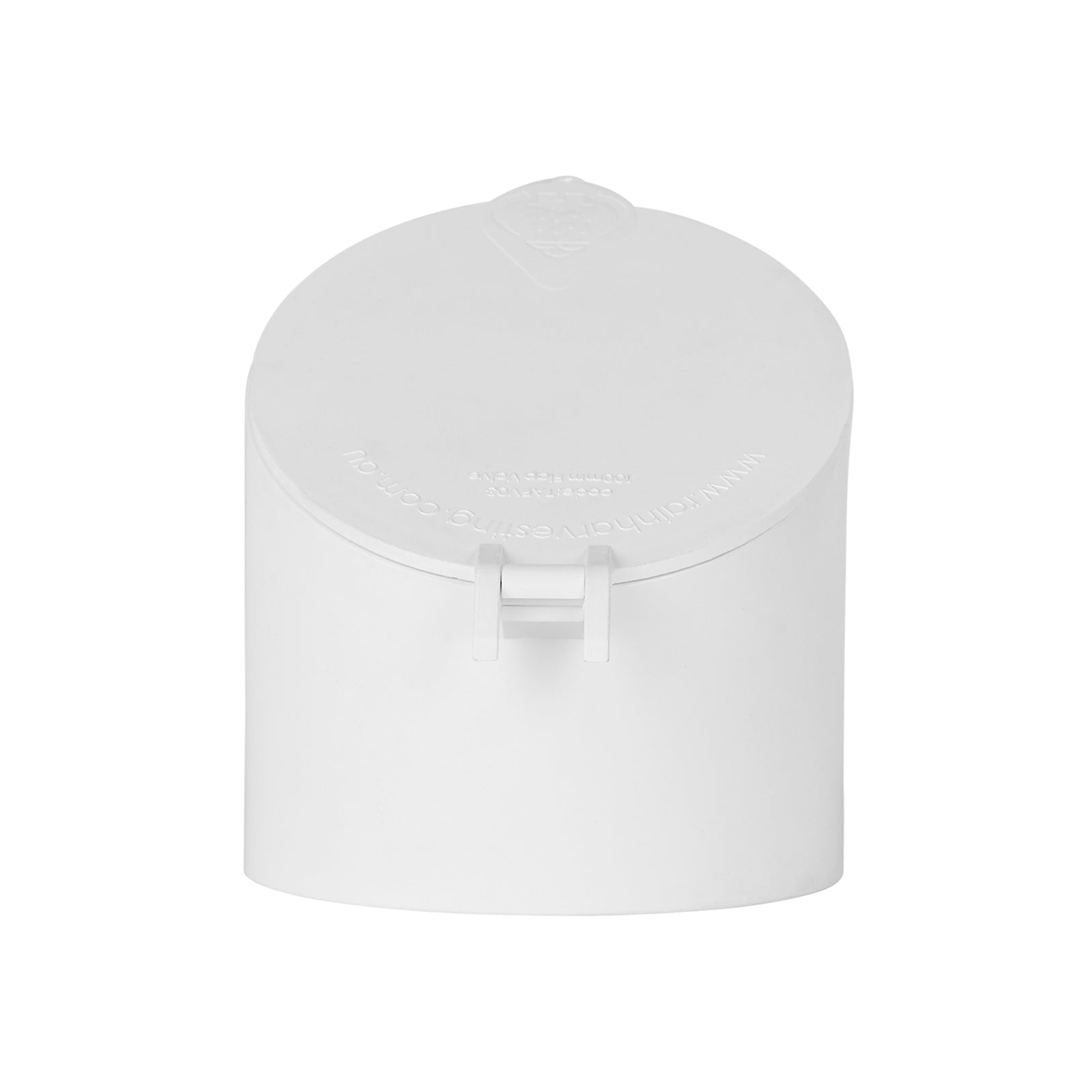 Rain Harvesting 100mm Plain Flap Valve, Grey UPVC