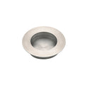 Prestige 65mm Stainless Steel Round Flush Pull Handle - 2 Pack, Concealed Fixing