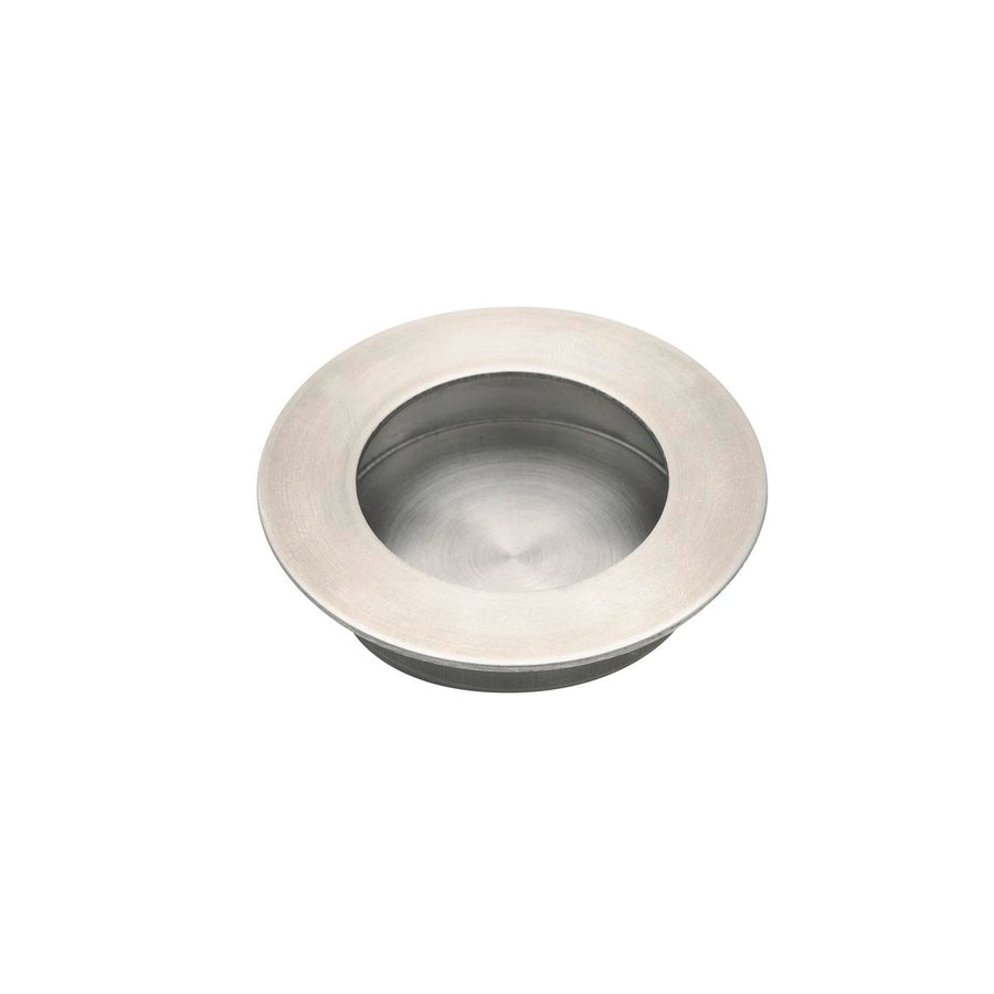 Prestige Round Flush Pull Handle 65mm Stainless Steel 2 Pack Elegant Design - SuperSaverAU - view 1