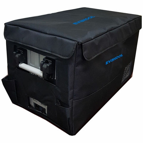 EvaKool 43L Travelmate protective cover - black finish, outdoor and portable use - TMDZ-50-COVER