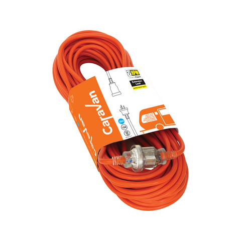 Hpm 15a 3 Core 1 5mm 20m Extra Heavy Duty Caravan Extension Lead - SuperSaverAU - view 1