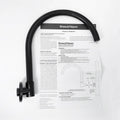 Shaw Mason 250mm Black Matte Swivel Wall Mounted Spout - 180° Swivel - SuperSaverAU - view 4