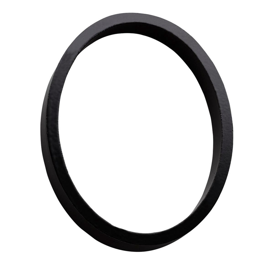 Sandleford 120mm Black Slimline House Number 0 - Steel - SuperSaverAU - view 1