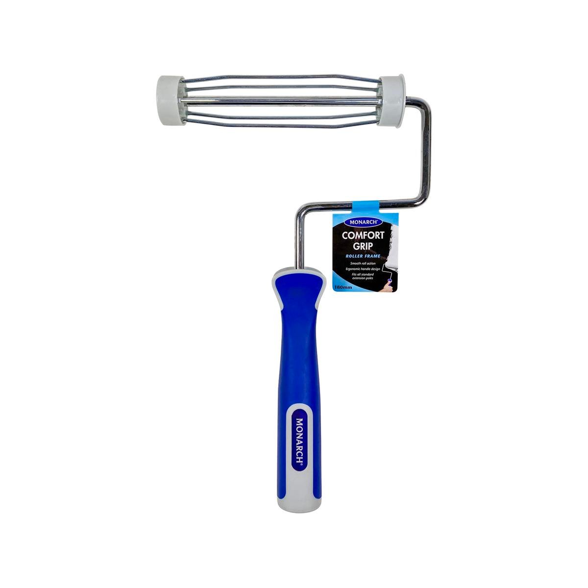 Monarch 180mm Roller Frame - Comfort Grip - Plastic Steel - Durable - SuperSaverAU - view 1