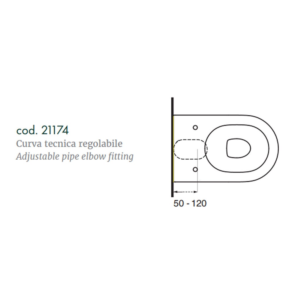 Catalano Sfera 54 Newflush floor mount pan - white finish, 4 star water rating - 1VPS54RN00-21174