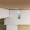 Carinya 200 x 200mm Galvanised Steel Heavy-Duty Angle Bracket, 50kg Capacity
