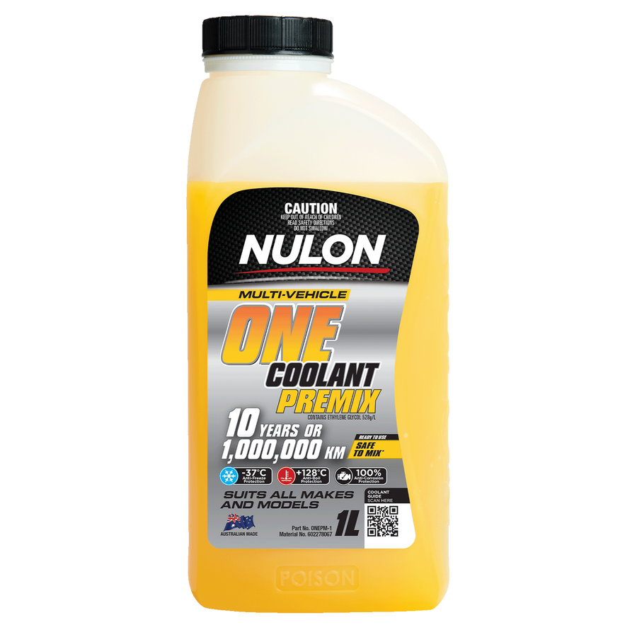 Nulon Multi Vehicle One Coolant Premix 1L - Universal Anti-Freeze & Anti-Boil - SuperSaverAU - view 1