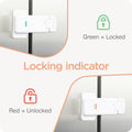 Perma Child Safety Ultimate Fridge Freezer Latch - 1 Pack - 37mm x 100mm - Secure Lock - SuperSaverAU - view 5