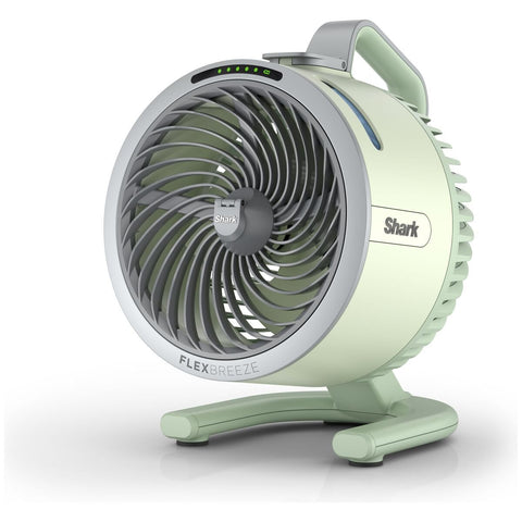 Shark FlexBreeze HydroGo portable misting fan - Honeydew - 5 speeds - up to 12 hours battery - FA052QGNANZ