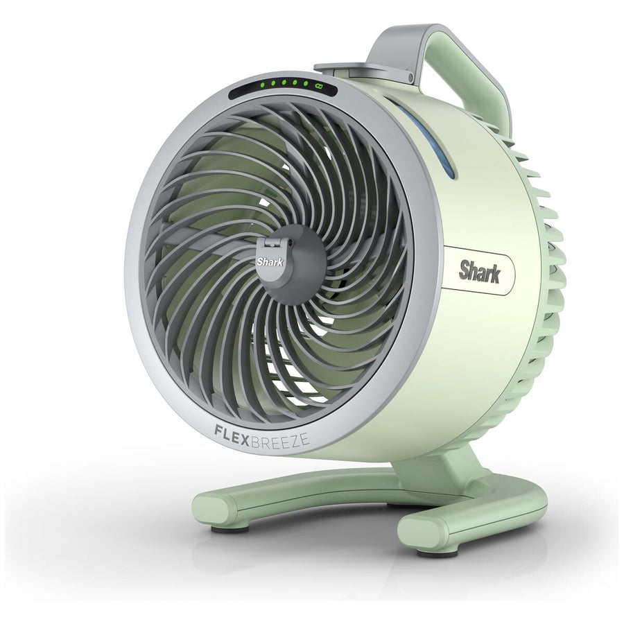 Shark FlexBreeze HydroGo portable misting fan - Honeydew - 5 speeds - up to 12 hours battery - FA052QGNANZ