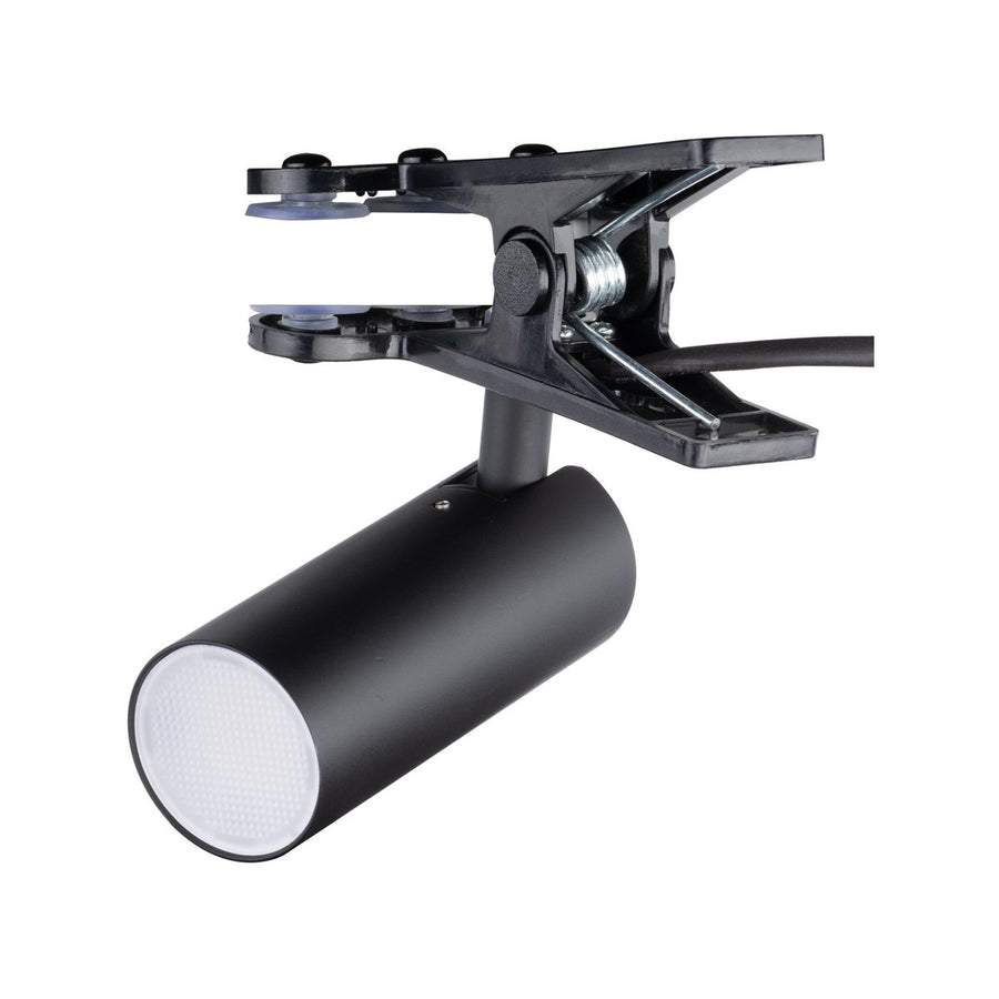 Verve Design Cody Clip Lamp 4.5W LED 145mm x 90mm x 130mm Black - Adjustable Shade - SuperSaverAU - view 1