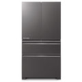 Mitsubishi Electric 564L French Door Fridge - Dark Silver Glass, VitaLED Drawer - MR-LX564ER-GDS-A