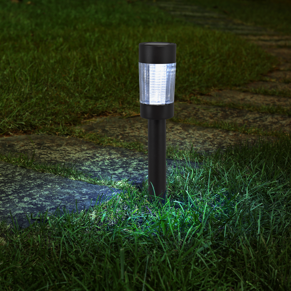 Click Canyon Solar LED Pathway Light - 62mm - Stainless Steel - Outdoor Use - SuperSaverAU - view 2