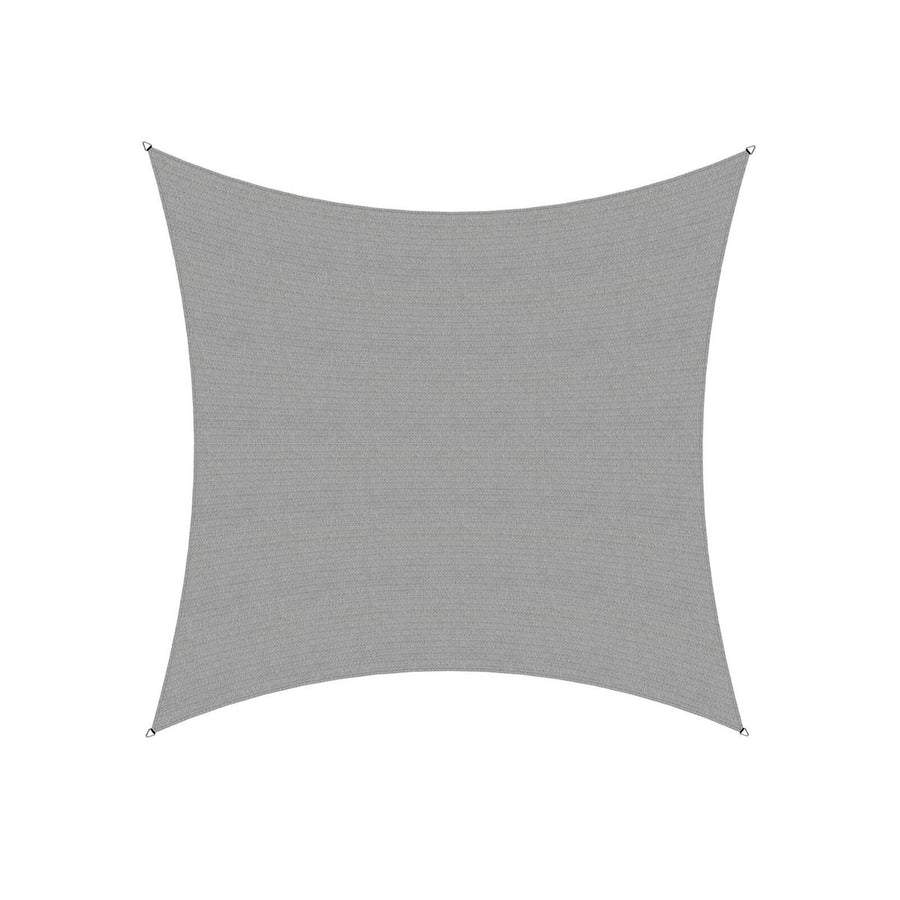 Coolaroo Shade Sail - 5.4x5.4m Square - HDPE - UV Protection - Durable - SuperSaverAU - view 1