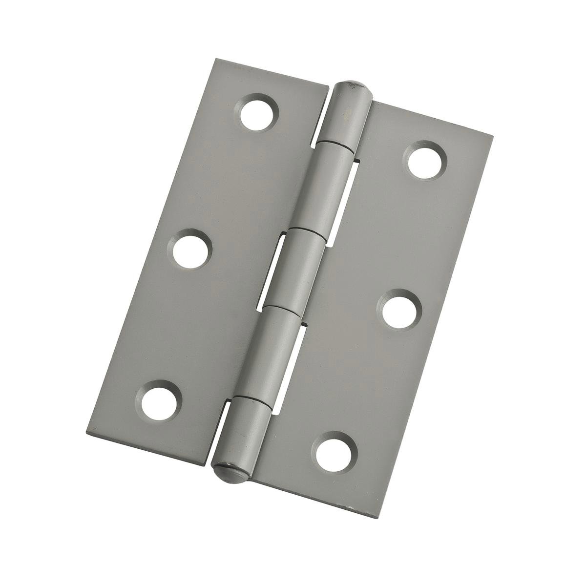 Lane Durasmooth Butt Hinge 85x60x1 6mm Steel Fixed Pin Durable - SuperSaverAU - view 1