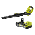 Ryobi 18V ONE+ HP Brushless Garden Blower Kit - 5.0Ah Battery - 315km/h Air Speed - Lightweight - SuperSaverAU - view 1
