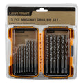 Craftright Masonry Drill Bit Set - 3mm to 10mm - High Speed Steel - 15 Piece - SuperSaverAU - view 2