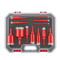 Diamond Hole Saw Set of 12, 6mm to 35mm for Glass, Marble and Ceramic Tile - view 2