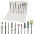 Diamond Nail Drill Bits, Pack of 10 - Style 01, Electric Manicure Pedicure Tool - view 4