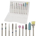 Diamond Nail Drill Bits, Pack of 10 - Style 02, Electric Manicure Pedicure Tool