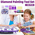 Diamond Painting Tool Set, 108 Piece with Storage Bag for DIY Crafts