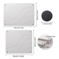 Diatomaceous Earth Dish Drying Mat Kitchen Countertop, Pack of 2, Grey - view 4