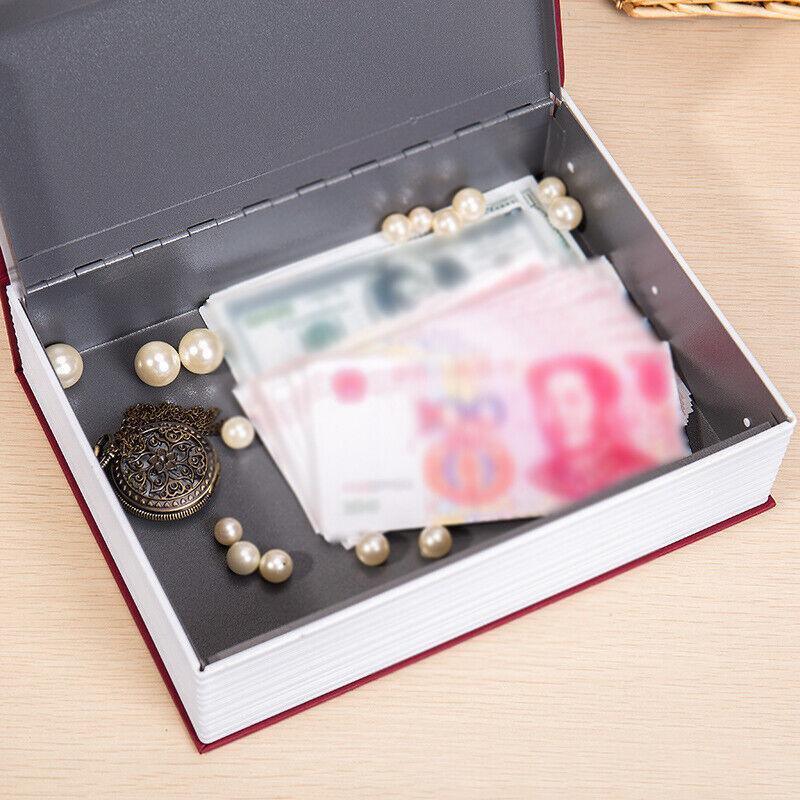 Dictionary Book Safe with Combination Lock, Hidden Security Box for Cash and Valuables - view 11