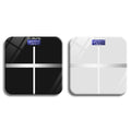 Digital Bathroom Scale with LCD Display, Tempered Glass - Black - view 3