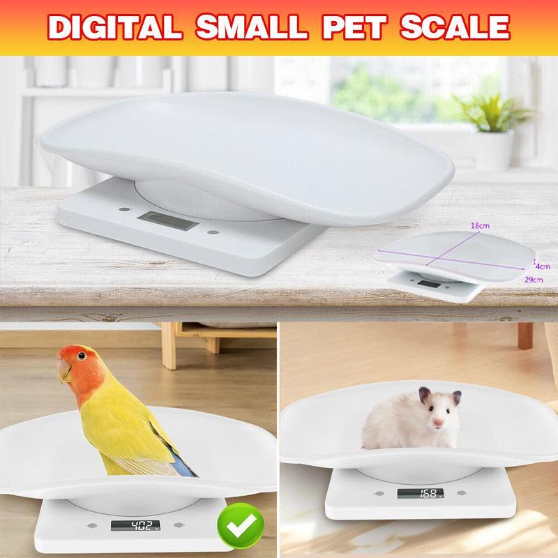 Digital LCD Pet Weighing Scale - 10 kg, White