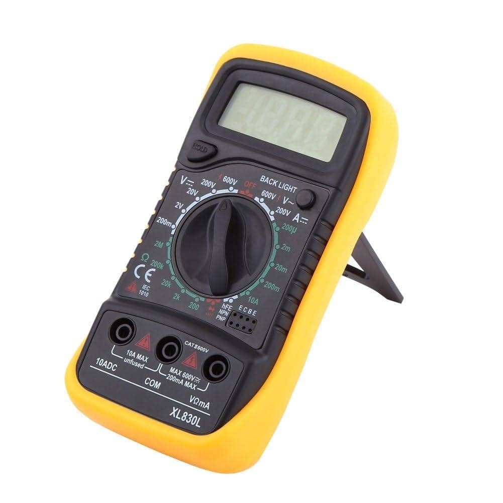 Digital Multimeter with Backlight and Test Leads - view 2