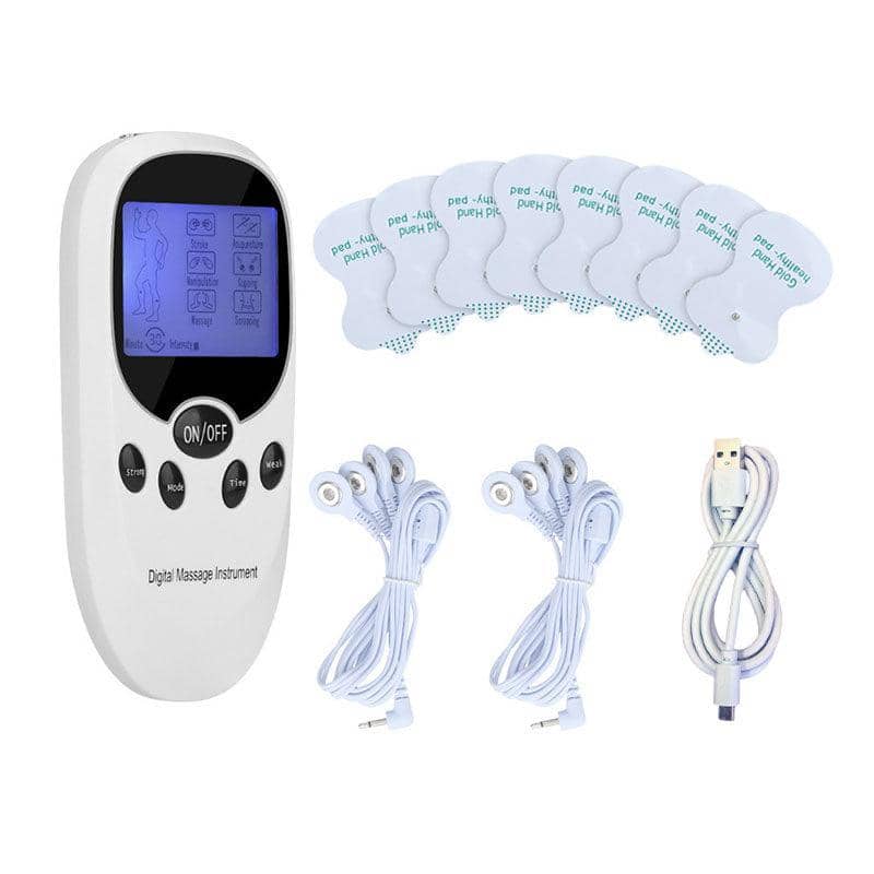 Digital Pulse Massager with 8 Electrode Pads and Dual Output - view 2