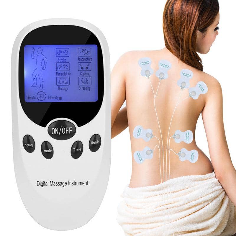 Digital Pulse Massager with 8 Electrode Pads and Dual Output - view 4