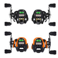 Digital Teardrop Fishing Reel - Black, Left-Handed - view 3