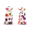 Dinosaur Candy Bags - Pack of 150 Flat Gift Pouches with Gold Twist Ties - view 2