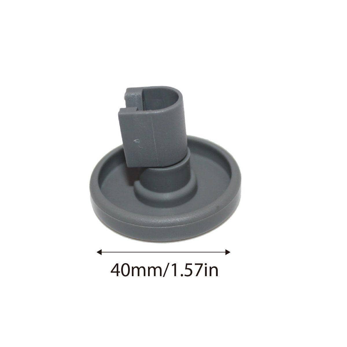 Dishwasher Drawer Rollers 40 mm Replacement Wheels, Pack of 8 - view 3