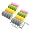 Dishwashing Sponge Scrubbers and Scouring Pads Set, Pack of 8 - view 3