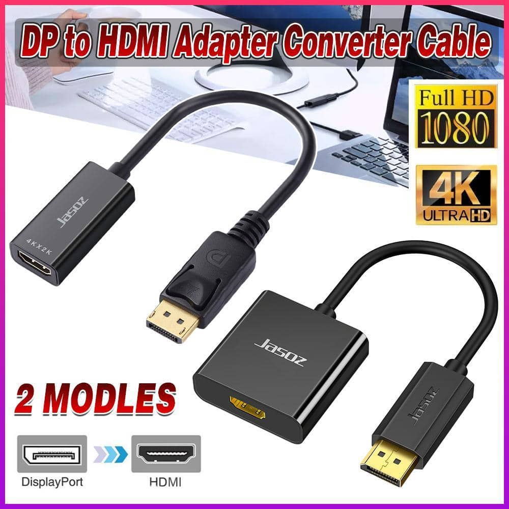 DisplayPort to HDMI Adapter Cable, Male to Female - 1080p - view 2