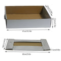 Disposable Cat Litter Box Folding Portable Travel Pet Toilet, Pack of 5 - view 3