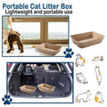 Disposable Cat Litter Pans - Pack of 5, Biodegradable Cardboard - view 5