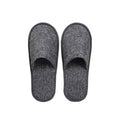 Disposable Closed Toe Hotel Guest Slippers, Pack of 50 Pairs - Grey