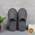 Disposable Closed Toe Hotel Guest Slippers, Pack of 50 Pairs - White - view 5