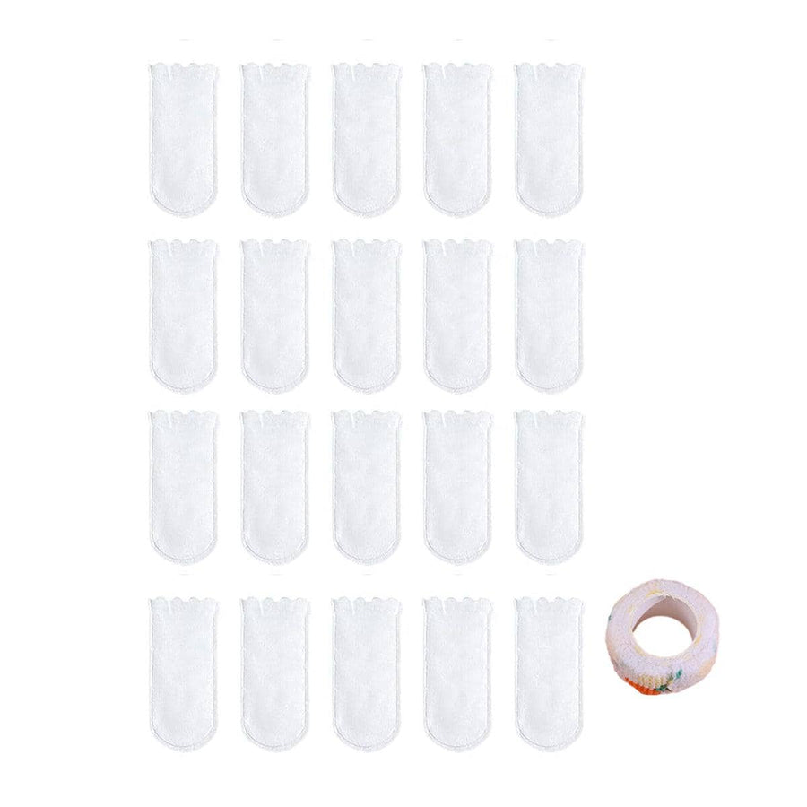 Disposable Dog Shoe Covers, Waterproof Non-Woven, Pack of 20 - Small (7 x 14 cm)