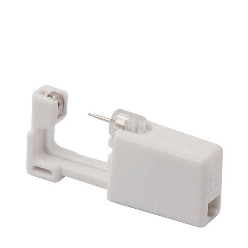 Disposable Ear Piercing Gun Kit with 316L Stud - White Crystal - view 3