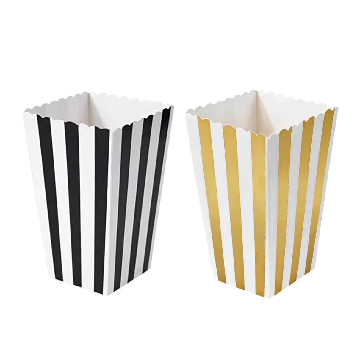 Disposable Food-Grade Popcorn Boxes, Pack of 100 - Gold - view 3