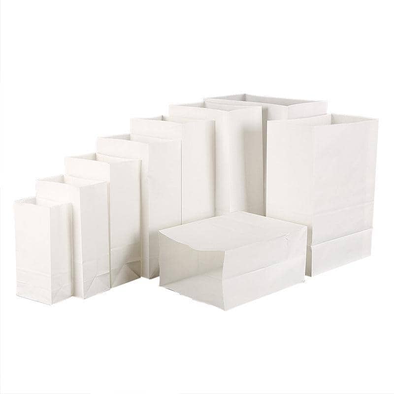 Disposable Greaseproof Paper Bags for Bread, Snacks and Doughnuts - Pack of 100, 15 x 9 x 27 cm - view 3